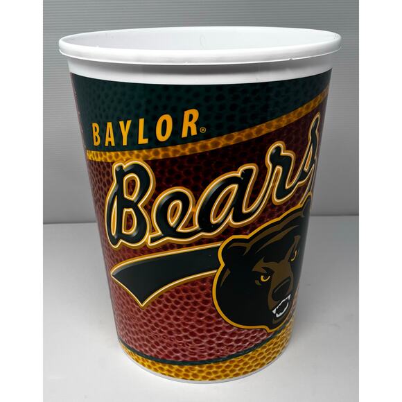 Baylor Bundle Flag Trash Can and Baseball Cap Pre-Owned in good condition - Picture 2 of 15
